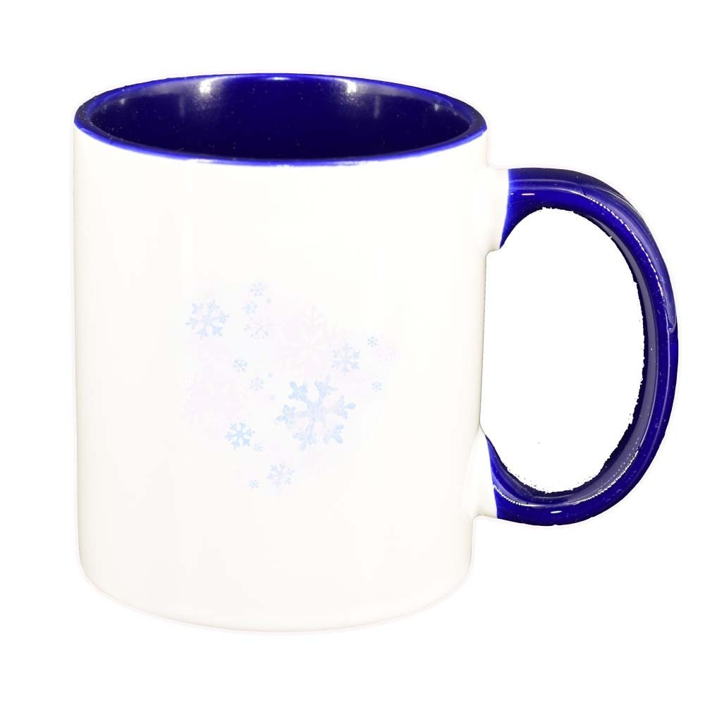 Cana Fulgi de zapada, interior albastru inchis, 330ml, D211