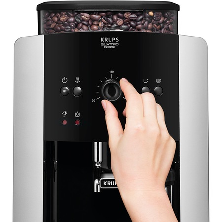 Espressor automat Krups EA811810 Arabica, 1450 W, 15 bari, 1.7 L, Negru
