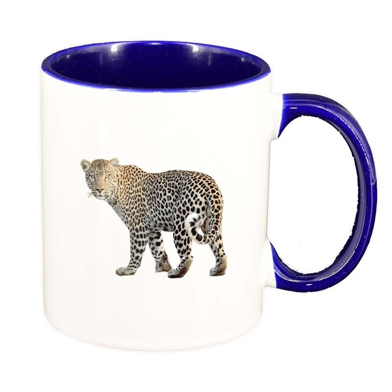 Cana Tigru, interior albastru inchis, 330ml, D193