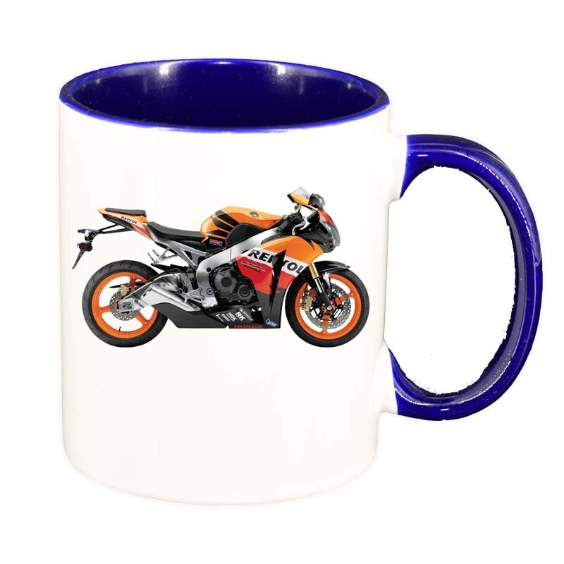 Cana Motor, interior albastru inchis, 330ml, D51