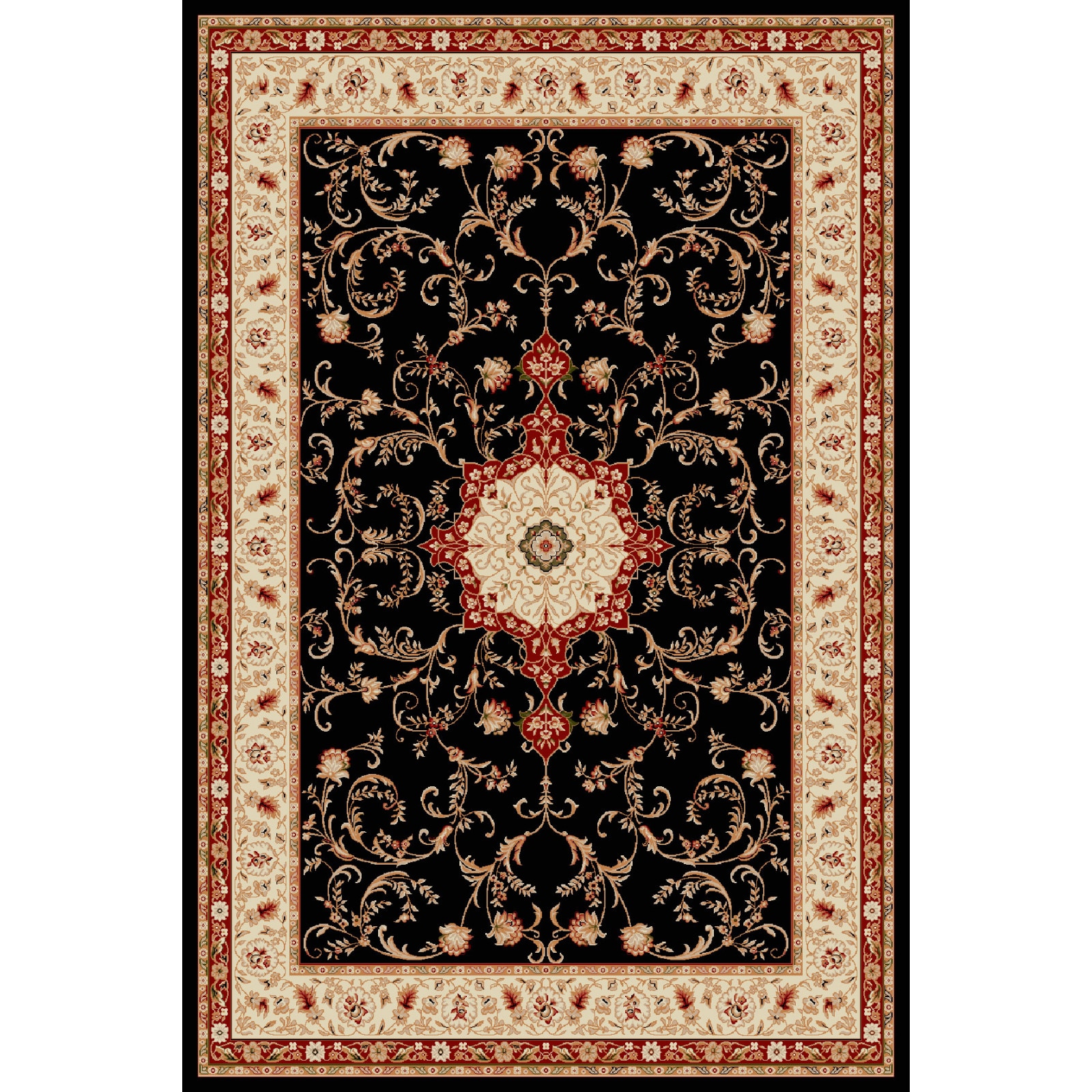 Covor Clasic, Lotos 523, Bleumarin, 200x300 cm, 1800 gr/mp