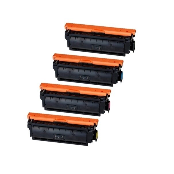 CRG040 Set 4 cartuse Toner, GraphiteK, compatibile Canon CRG-040, Canon imageCLASS LBP712Cdn/LBP712Cx; Canon i-Sensys LBP710Cx/LBP712CX 10000Pagini. negru, cyan , magenta , yellow