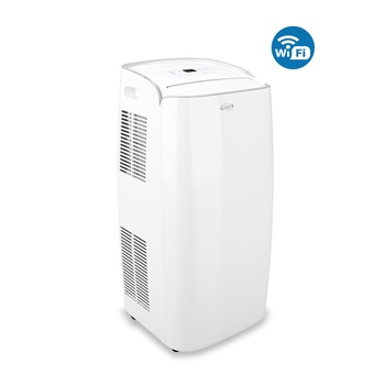 Aparat de aer conditionat mobil ARGO MILO PLUS , 13000 BTU, Wi-Fi, Incalzire, Racire, Clasa Energetica A++, Telecomanda, Control digital, Auto-diagnosticare, Tub evacuare inclus, Adaptor fereastar inclus, Timer, Dezumidificare, Autorestart Aparat de aer conditionat mobil ARGO MILO PLUS , 13000 BTU, Wi-Fi, Incalzire, Racire, Clasa Energetica A++, Telecomanda, Control digital, Auto-diagnosticare, Tub evacuare inclus, Adaptor fereastar inclus, Timer, Dezumidificare, Autorestart