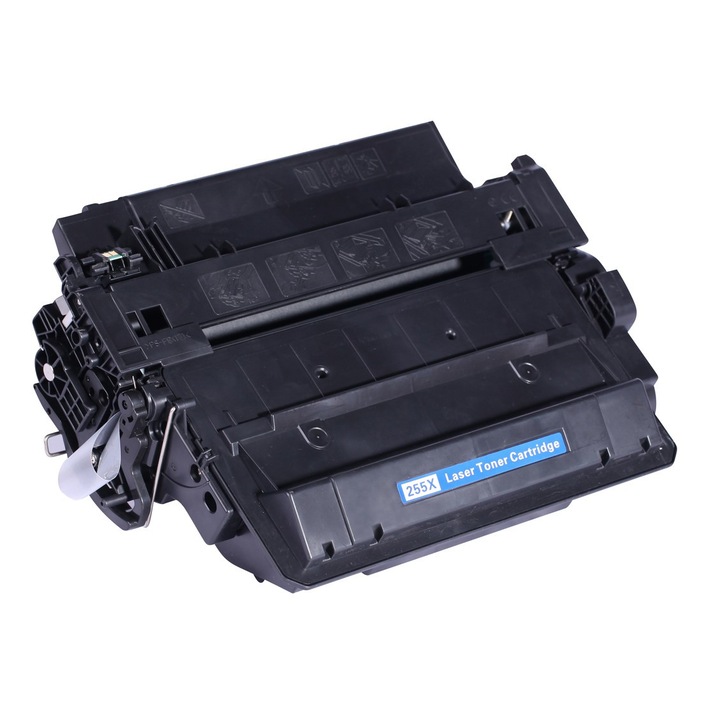 QPRINT HP CE255X Festékkazetta, 12500 oldal, fekete, kompatibilis