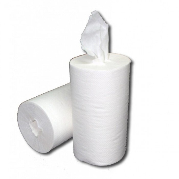 Prosop cu derulare centrala 2 pliuri 100 m AQA Choice( Bax de 6 )