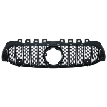 Grila Centrala compatibil cu Mercedes A-Class W177 V177 (04.2018-) GT-R Panamericana Design Negru Crom Grila Centrala compatibil cu Mercedes A-Class W177 V177 (04.2018-) GT-R Panamericana Design Negru Crom