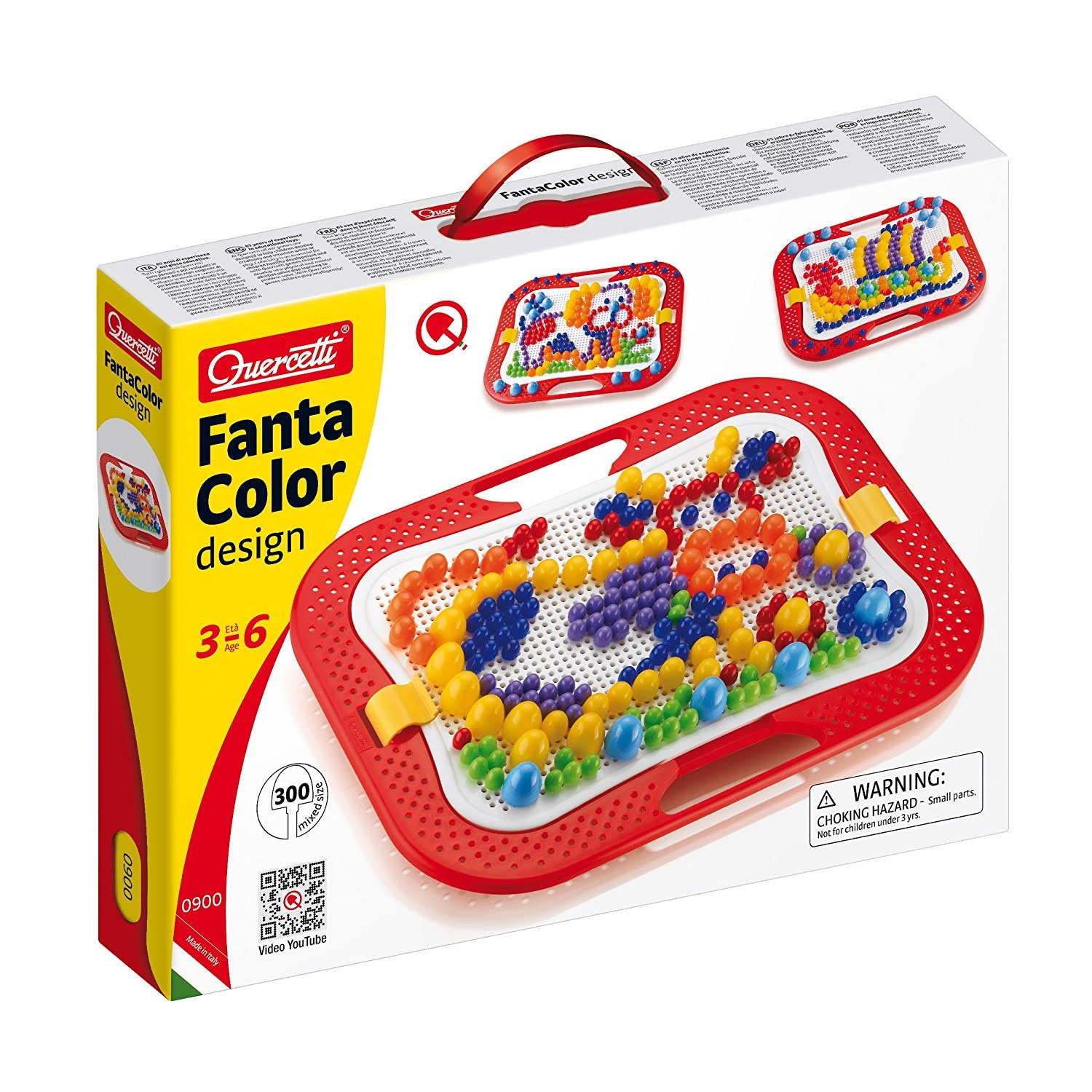 Set creatie, Fanta Color design 300 piese 0900 Quercetti