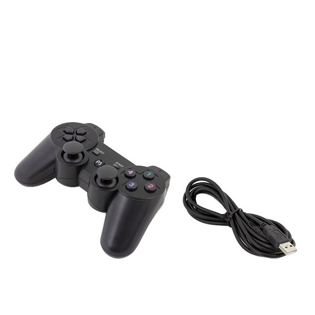 Overcast handkerchief lark Telecomanda Controller, cu Fir USB si Vibratii, DualShock pentru PS3  PlayStation 3 - eMAG.ro