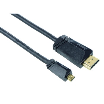Assmann HDMI 1.4 High Speed w/Ethernet HDMI A M (plug)/micro HDMI D 2m Assmann HDMI 1.4 High Speed w/Ethernet HDMI A M (plug)/micro HDMI D 2m