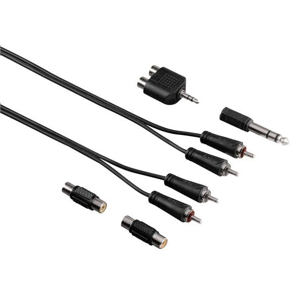 Set de cabluri audio pentru conectare, Chinch, 2,5m, HAMA-122329/43815