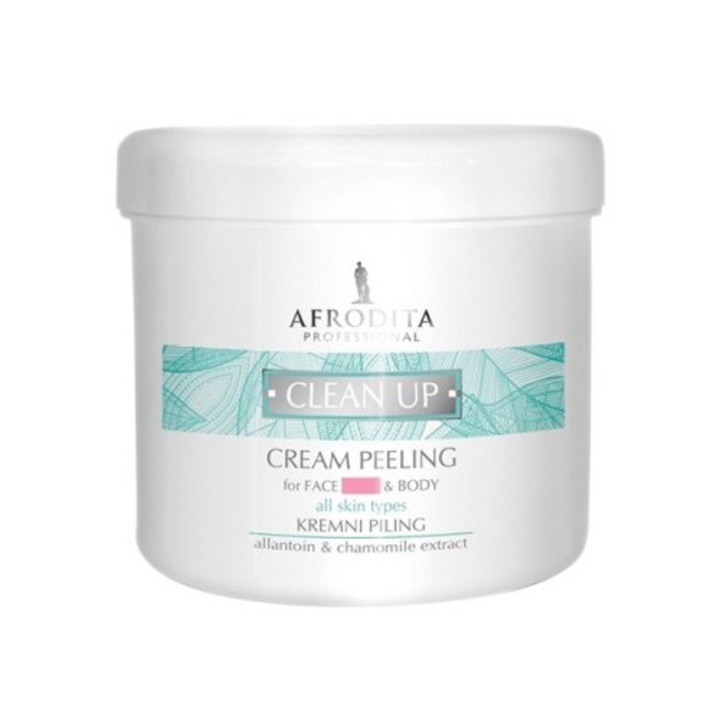 Exfoliant Cosmetica Afrodita Clean Up Peeling Facial si Corporal 450ml