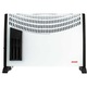 Convector electric Zass ZKH 02 T, 2000 W, 3 trepte de putere, Termostat reglabil, Turbo