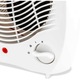Aeroterma Zass ZFH 01, 2000 W, 2 trepte de putere, Termostat reglabil, Functie ventilatie, Protectie supraincalzire