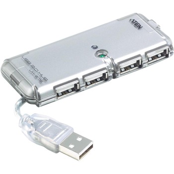 Hub ATEN UH275Z-AT-G, 4 porturi, USB 2.0 Hub ATEN UH275Z-AT-G, 4 porturi, USB 2.0