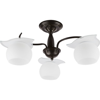 Lustra Ana , E27 x 3 x 60w, Wenge, E23791 Lustra Ana , E27 x 3 x 60w, Wenge, E23791