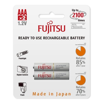 Acumulatori Premium AAA/ R3 / 750 mAh - Fujitsu / 2buc Acumulatori Premium AAA/ R3 / 750 mAh - Fujitsu / 2buc