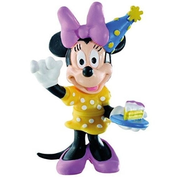 Figurina iMKⓇ Minnie Celebration, 7 cm, multicolor, MGC