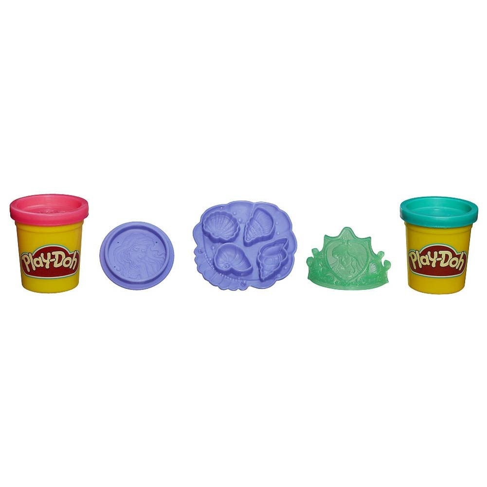 Set Hasbro Play Doh plastilina Ariel stralucitoare
