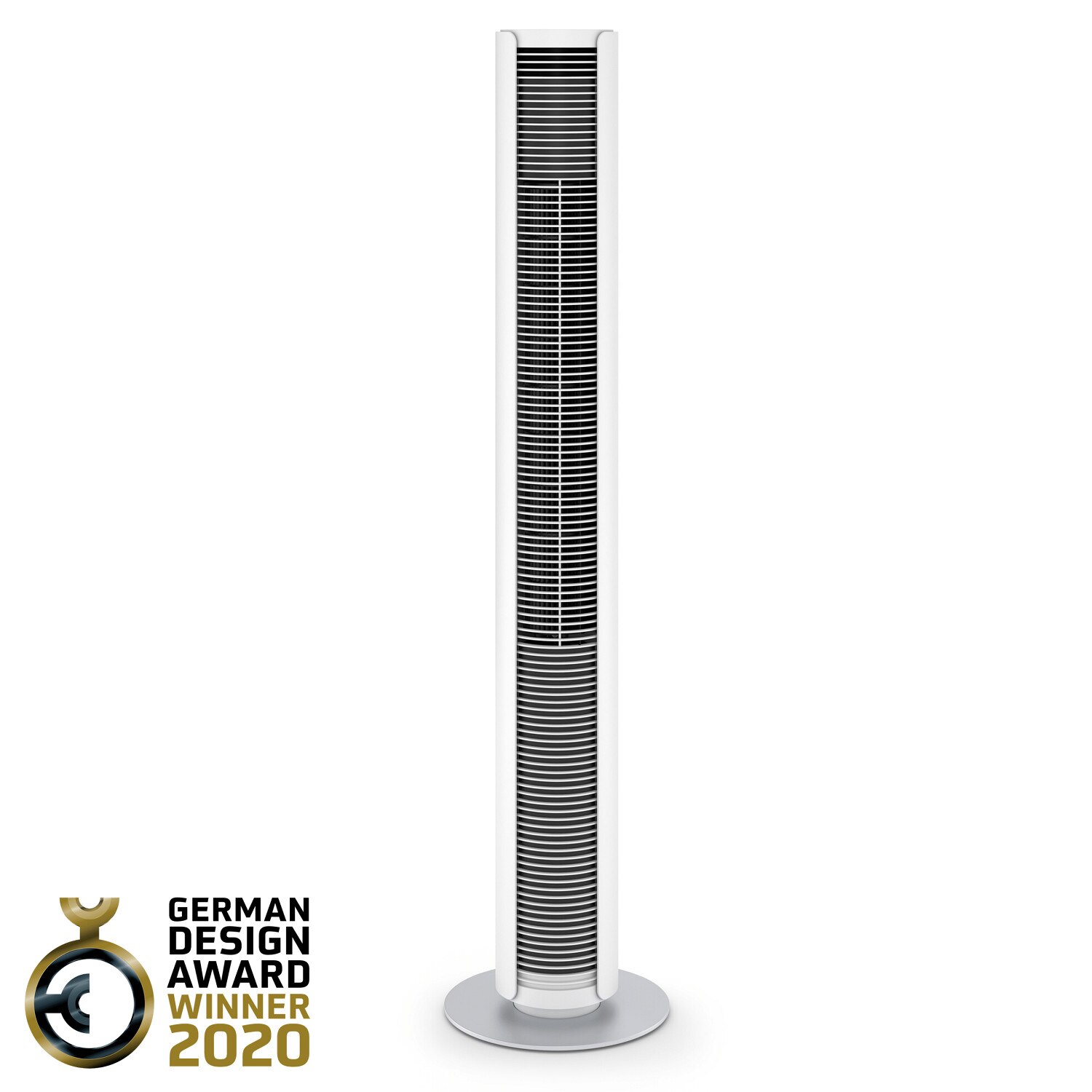 Ventilator turn STADLER FORM PETER, Alb, Telecomanda, Timer, Oscilatie automata, Control tactil, Filtru de aer, 3 trepte de viteza