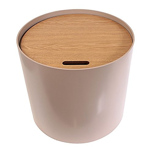 Masuta Mdf Cu Depozitare H43Cm X D48 Cm, Taupe, CMP