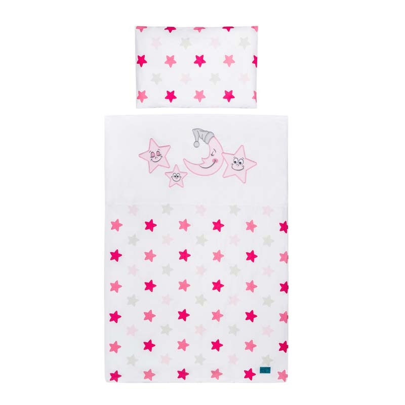 Set lenjerie de pat 3 piese pentru bebelusi Belisima P01-553, Multicolor