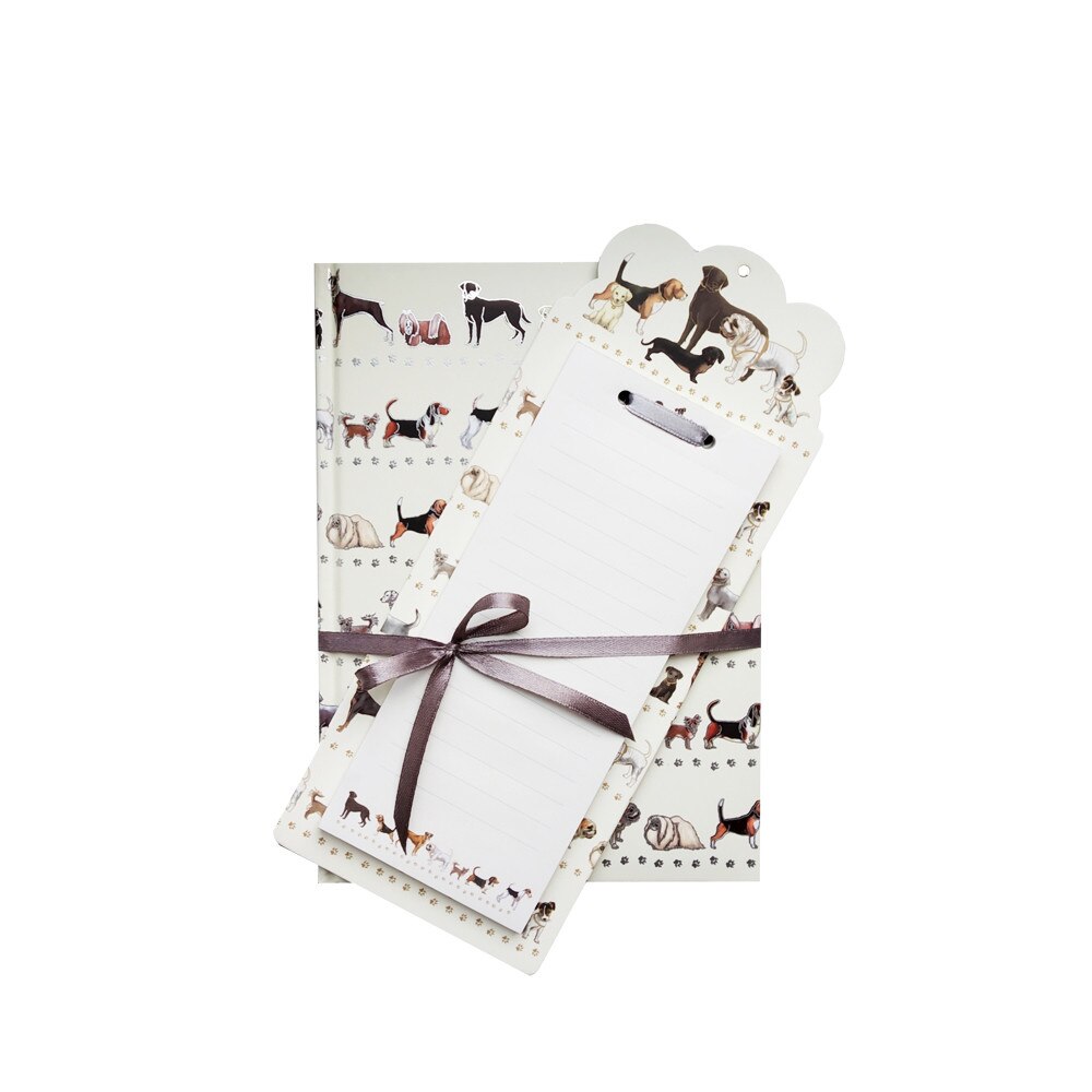 Set caiet A5 si lista de cumparaturi, Quire, din hartie, multicolor, cu catei