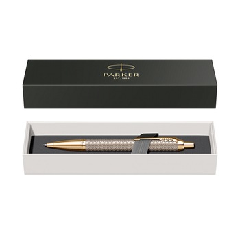 Pix Parker IM Royal Premium argintiu cu accesorii aurii Pix Parker IM Royal Premium argintiu cu accesorii aurii