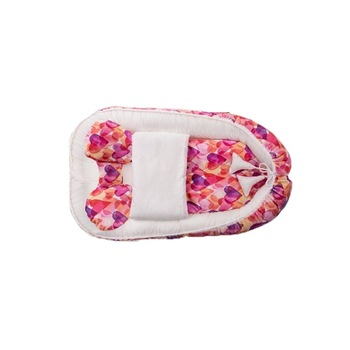 Cuib pentru bebelusi 75 x 45 x 10 cm Belisima P01-850, Multicolor Cuib pentru bebelusi 75 x 45 x 10 cm Belisima P01-850, Multicolor