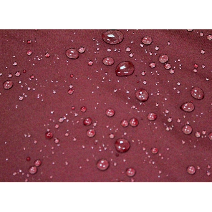 Fas impermeabil grena, 100% polyester , 147 x 100cm