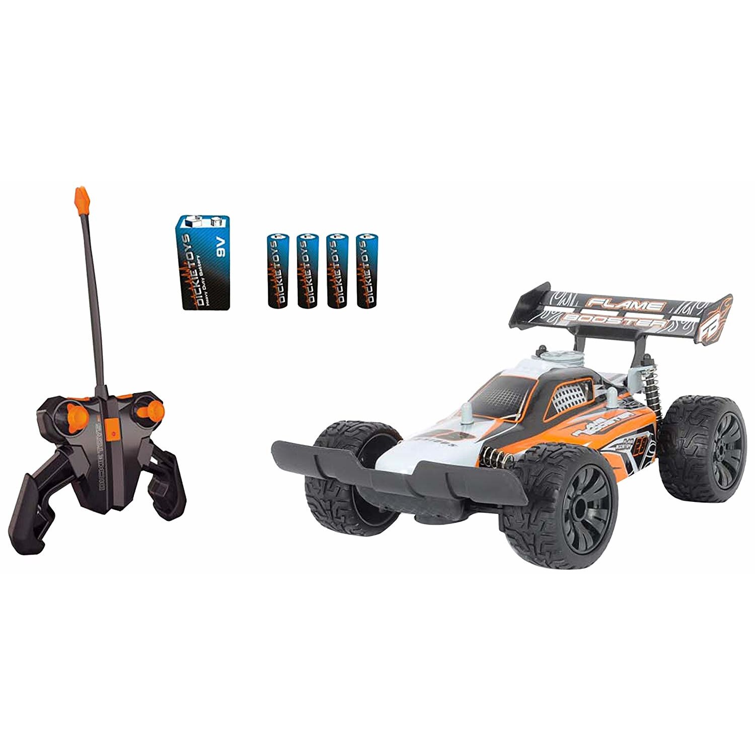 Masina de teren cu telecomanda, Flame Booster, 1119061 Dickie