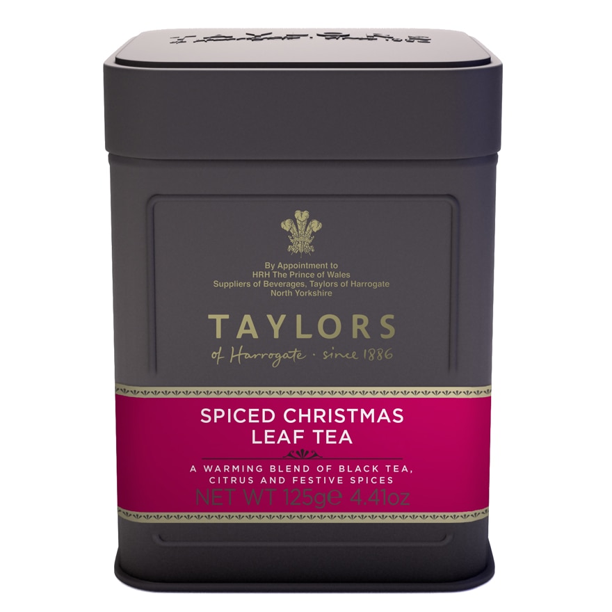 Ceai Negru Editie de Craciun, Taylors of Harrogate, Cutie Metalica, Frunze, 125 gr.