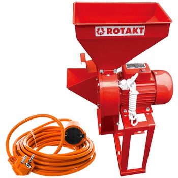 Moara electrica pentru cereale Rotakt ROMCDQF23-2, motor 1100W, 120kg/h, 2 site + Cadou prelungitor 10m AgroPro Moara electrica pentru cereale Rotakt ROMCDQF23-2, motor 1100W, 120kg/h, 2 site + Cadou prelungitor 10m AgroPro