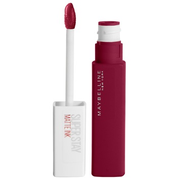 Ruj lichid mat rezistent la transfer Maybelline New York Superstay Matte 115 Founder, 5 ml Ruj lichid mat rezistent la transfer Maybelline New York Superstay Matte 115 Founder, 5 ml