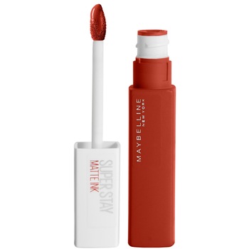 Ruj lichid mat rezistent la transfer Maybelline New York Superstay Matte 140 Ground-breaker, 5 ml Ruj lichid mat rezistent la transfer Maybelline New York Superstay Matte 140 Ground-breaker, 5 ml