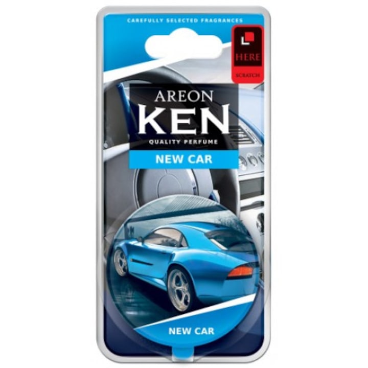 Areon Ken New Car autóillatosító bliszterben