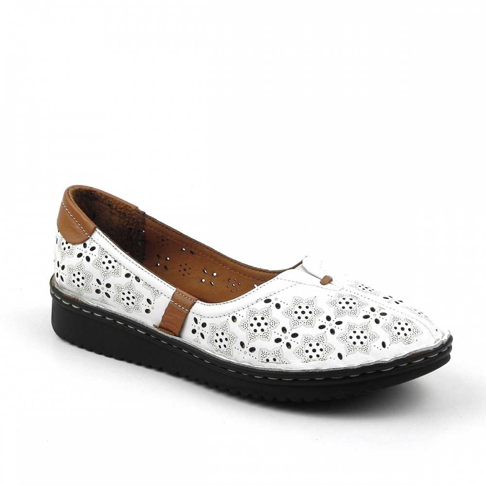 Pantofi dama Ludmilla, Alb