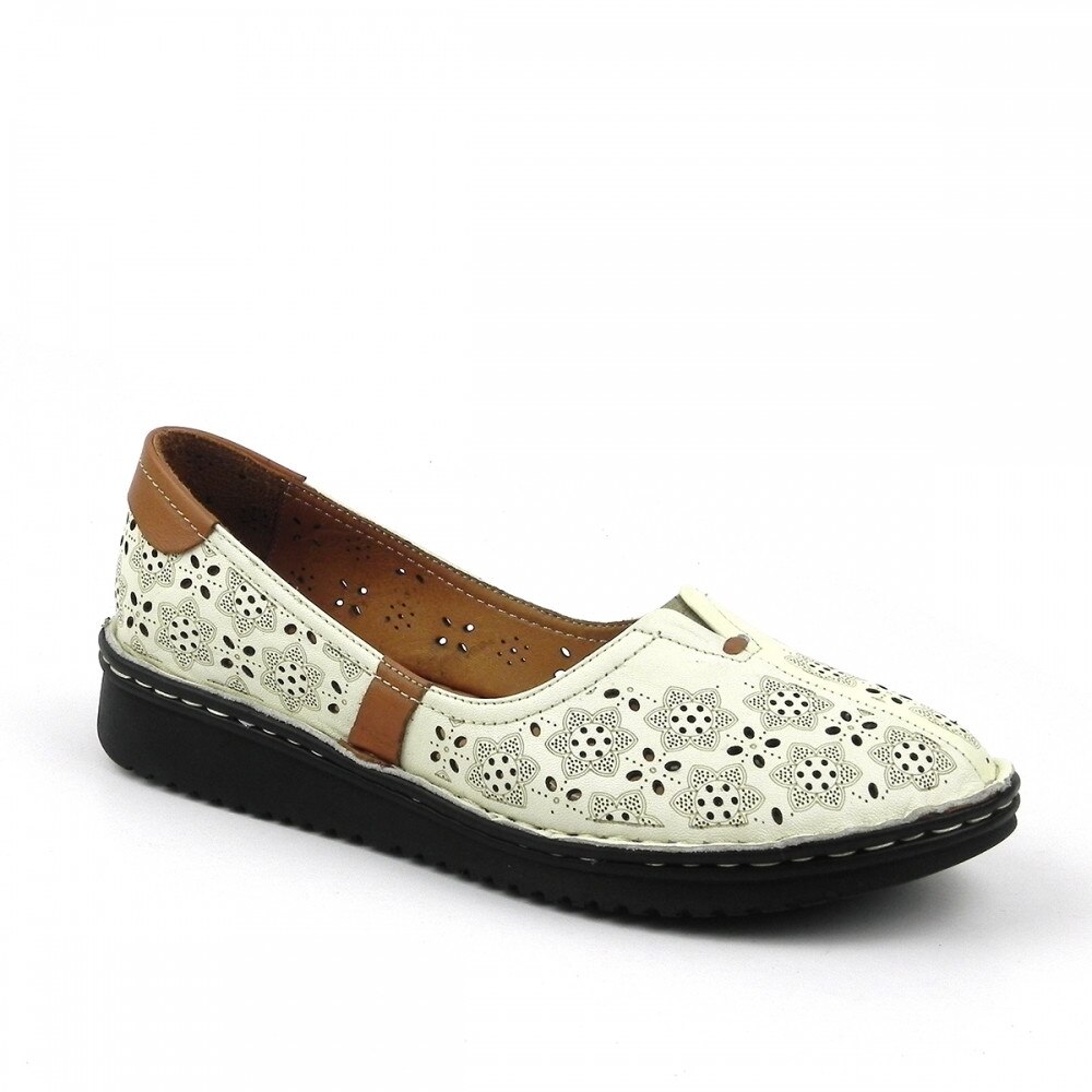 Pantofi dama Ludmilla, Bej