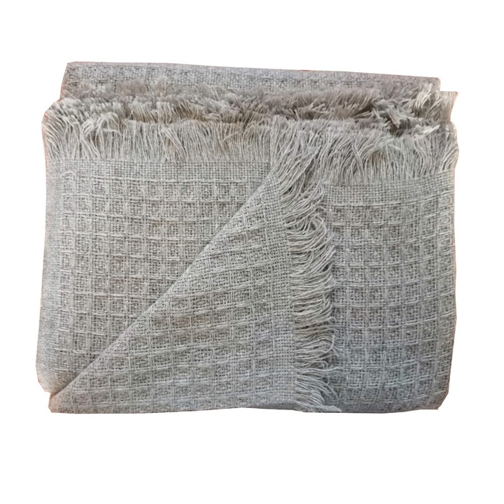 Cuvertura pled Degatex, 170x205 cm, Gri