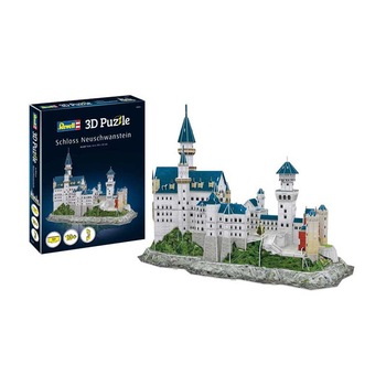 Puzzle 3D Revell Castelul Neuschwanstein - 121 piese Puzzle 3D Revell Castelul Neuschwanstein - 121 piese