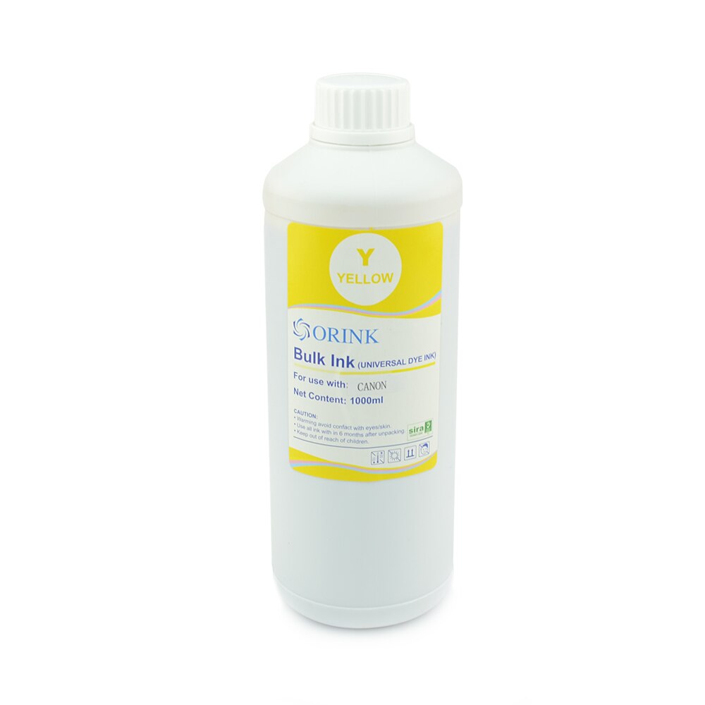 Cerneala Universala Canon, culoare Yellow, 1000 ml