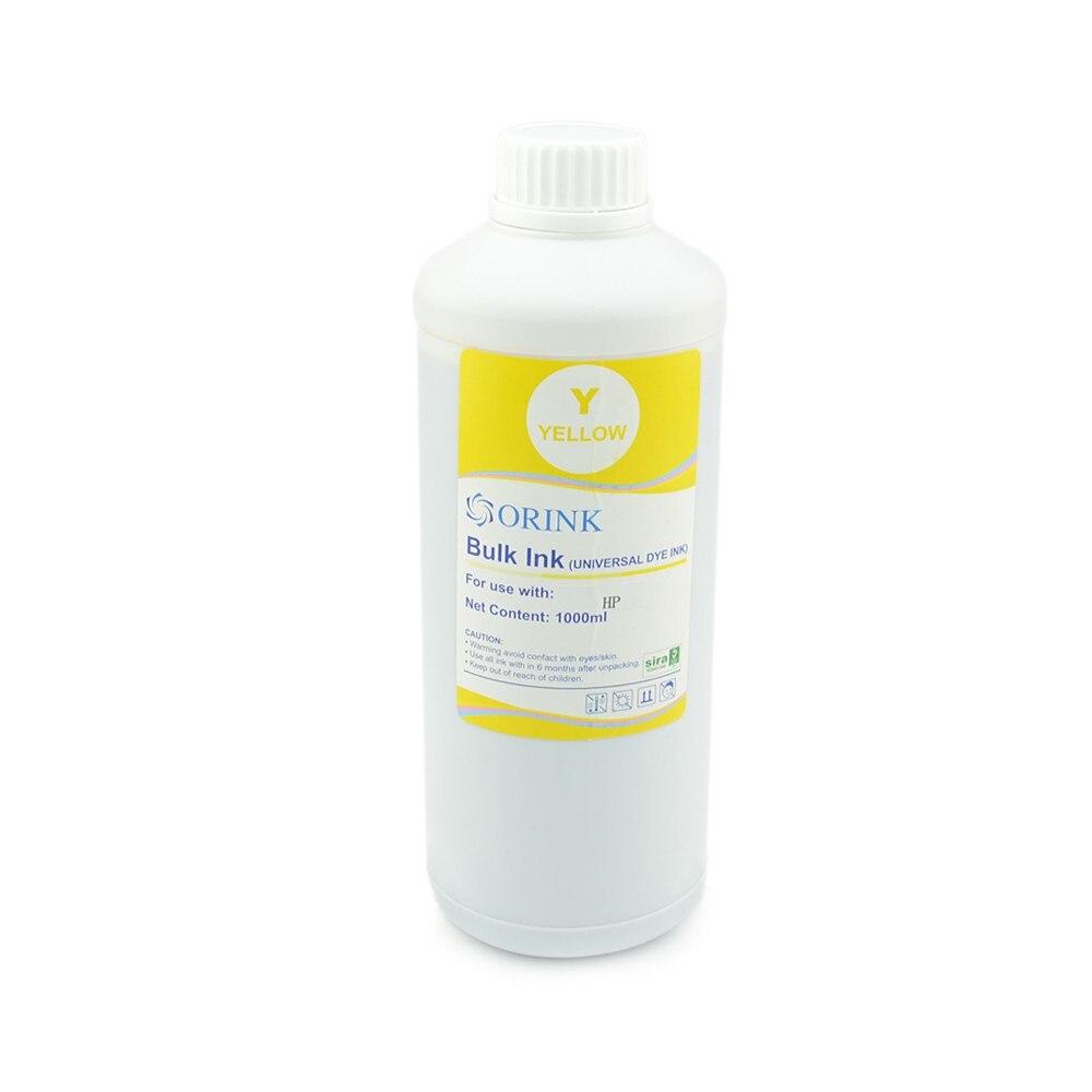 Cerneala Universala HP, culoare Yellow, 1000 ml