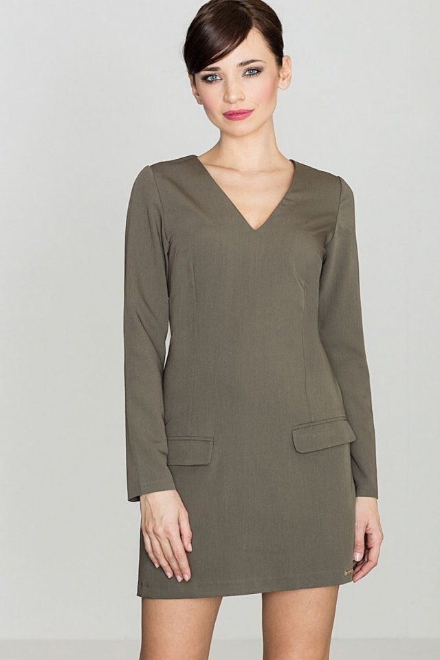 Rochie de zi model 119322 Lenitif , Verde, S