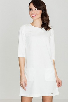 Rochie de zi model 119338 Lenitif , bej, L Rochie de zi model 119338 Lenitif , bej, L