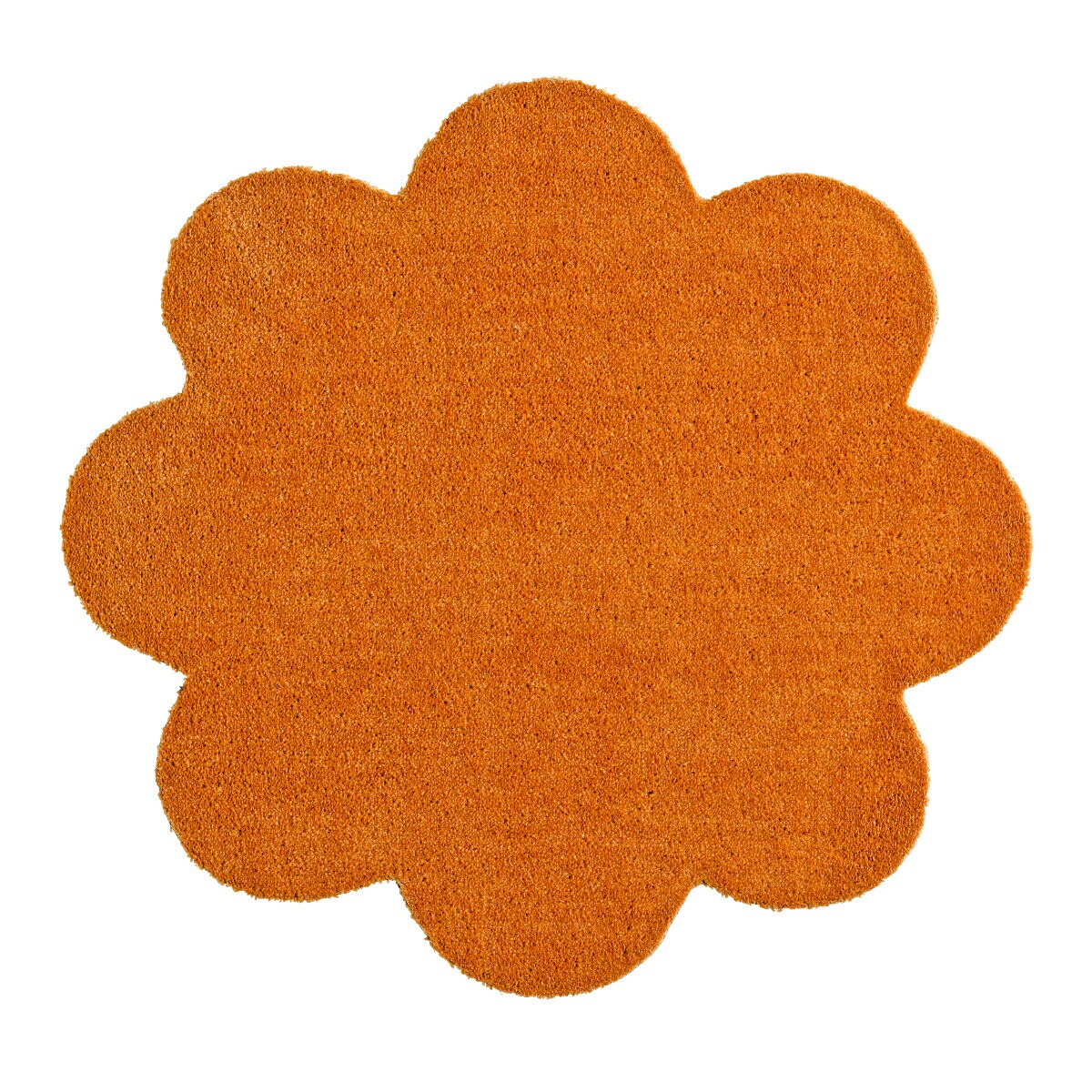 Covoras Intrare Soft & Clean, Floare, Portocaliu, 67x67, S22-472332