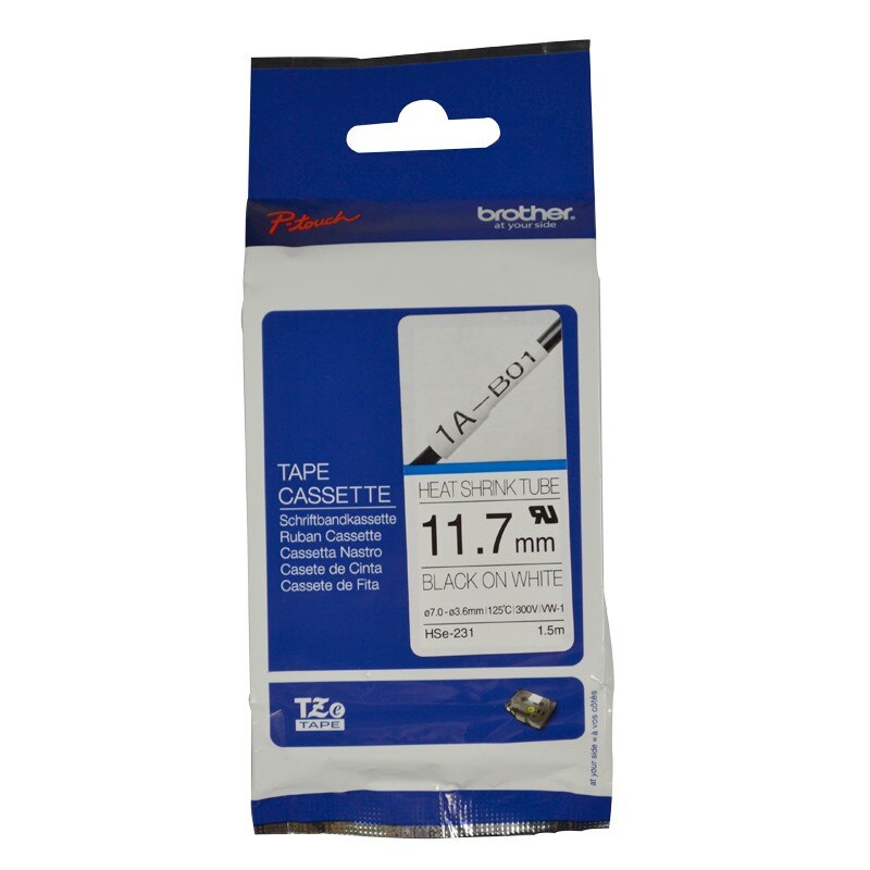 Banda Termocontractibila Brother HSE231, 11.7mm x 1.5m