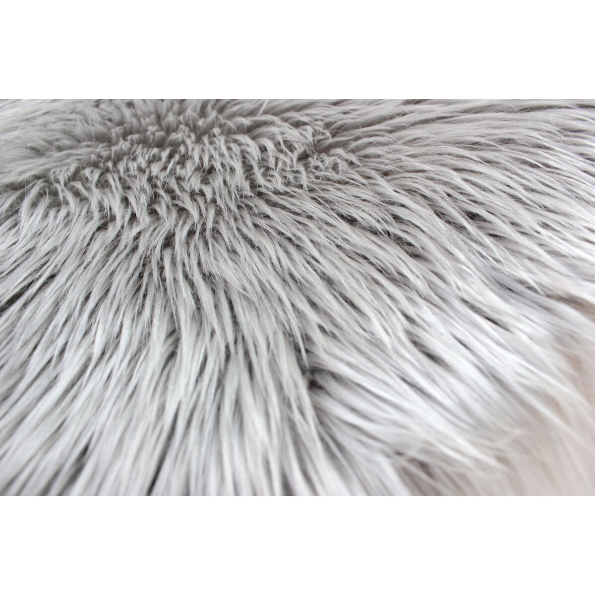 Covor Shaggy Faux Fur, Gri, 60X90 - eMAG.ro