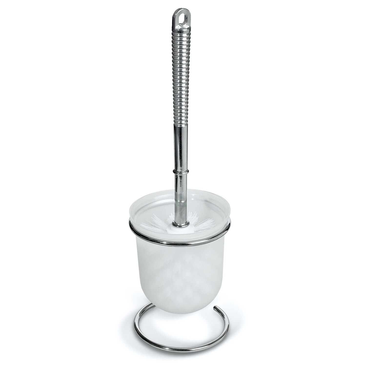 Perie WC, Tatkraft, cu suport din otel cromat Lilia, Arginitiu