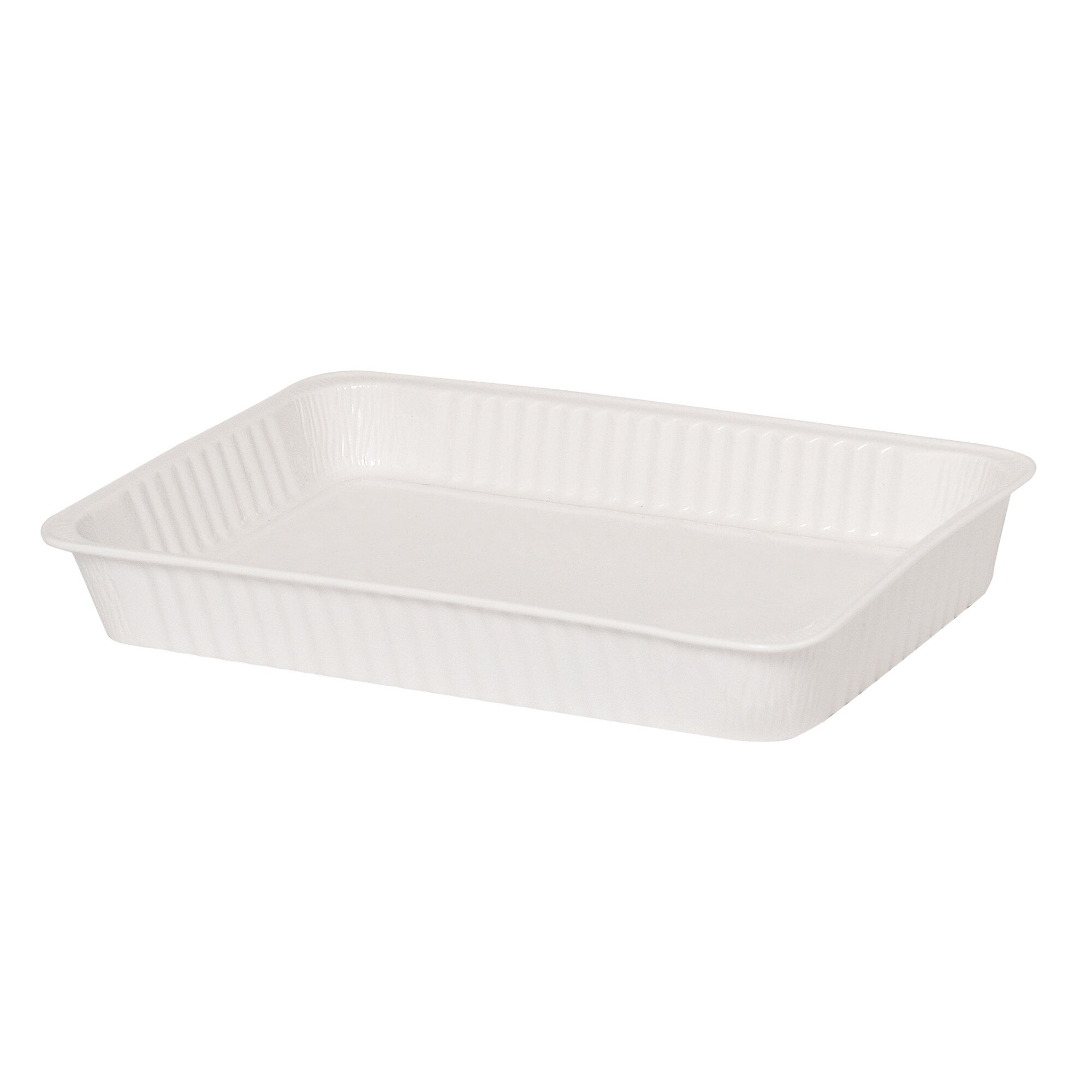Tava Seletti Estetico Quotidiano portelan alb, dreptunghiular, 31,5×21,5 x. 4,5 cm