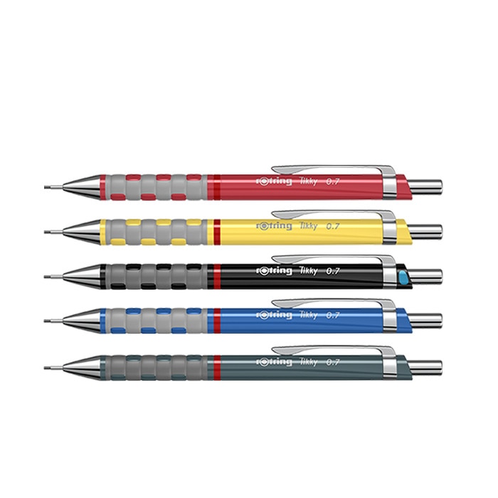 Pachet 4+1 Gratis Creion mecanic Rotring Tikky 0.7 mm