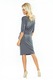 Rochie de zi model 103856 Numoco , Gri, M